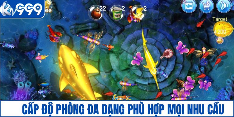 Cấp độ phòng đa dạng phù hợp mọi nhu cầu