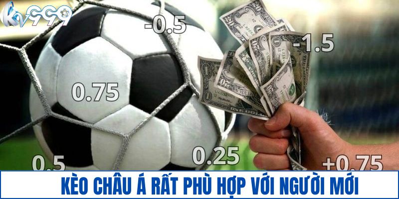 Kèo Châu Á rất phù hợp với người mới